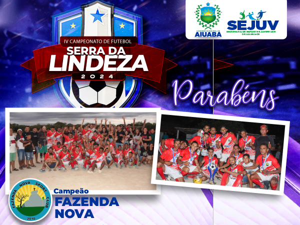 FINAL DO CAMPEONATO DE FUTEBOL DA SERRA DA LINDEZA